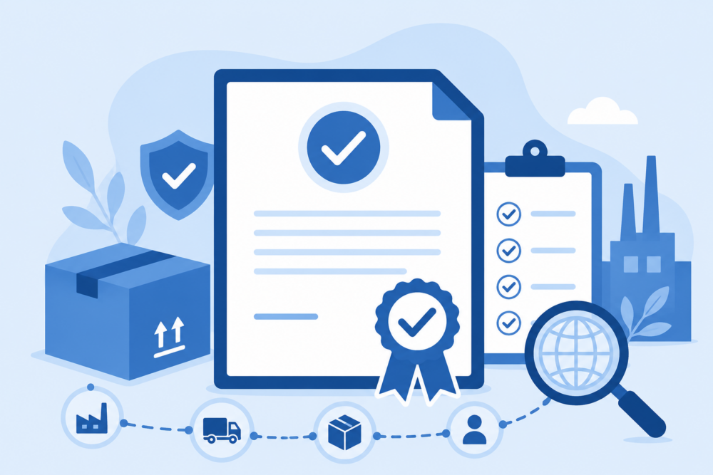 Traceability and Certification