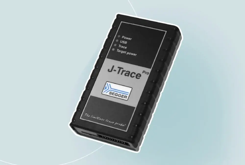 product from our partner SEGGER: J-Trace PRO RISC-V trace probe with USB 3.0 interface