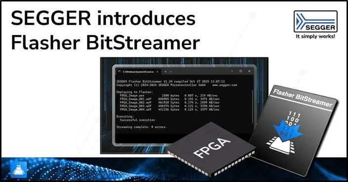 Segger introduces Flasher Bitstreamer