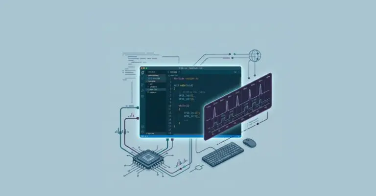 Percepio TraceExporter for VS Code – runtime trace analysis visualization on a light blue background