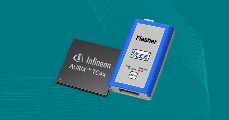 SEGGER Flasher Support Infineon AURIX TC4x