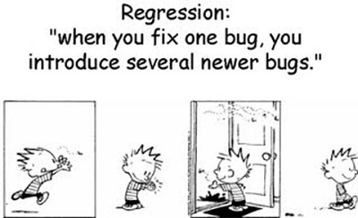 regression testing embedded development