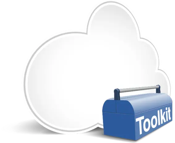 Visual representation of the IoT Toolkit—an optimized library suite enabling seamless communication with modern IoT devices. The image highlights its role in simplifying connectivity and offloading complexity, helping developers concentrate on core application logic.