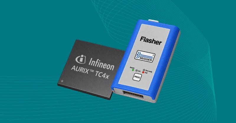 SEGGER Flasher Support Infineon AURIX TC4x